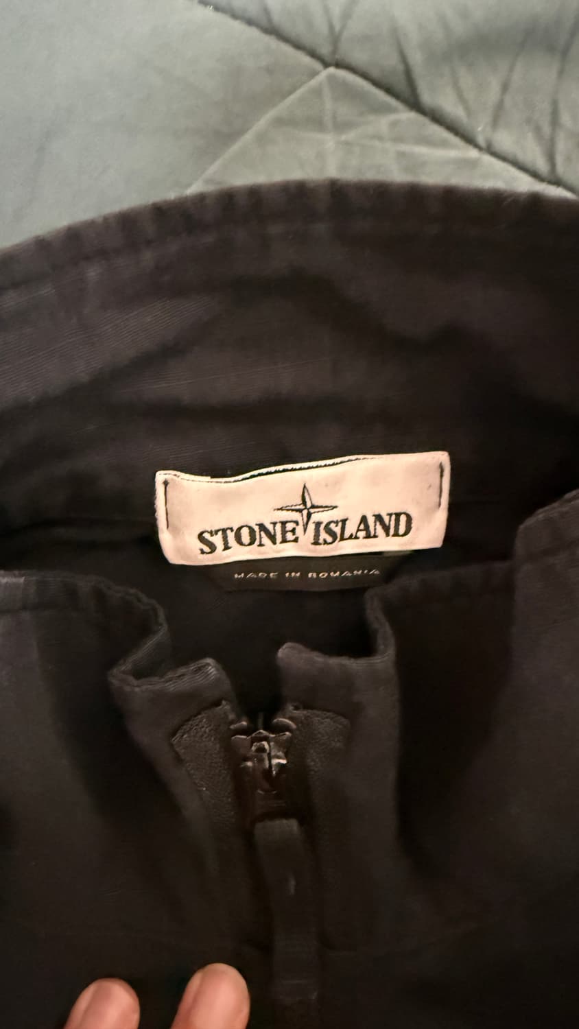 스톤아일랜드 코튼 립스탑 스목 쿼터 아노락 집업 L 상품이미지6