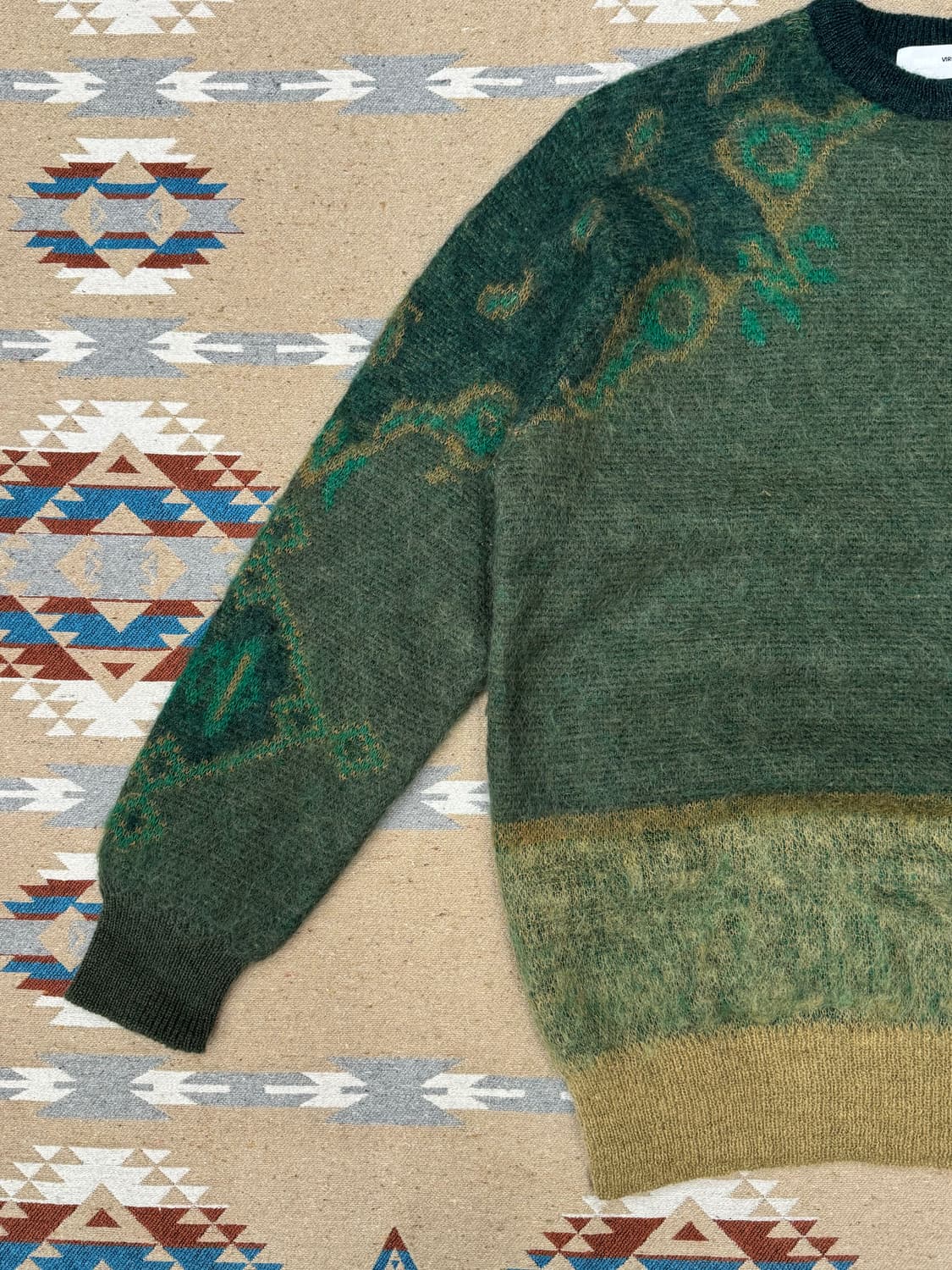 [L] 토가 비릴리스 모헤어 자카드 니트 풀오버  상품이미지3