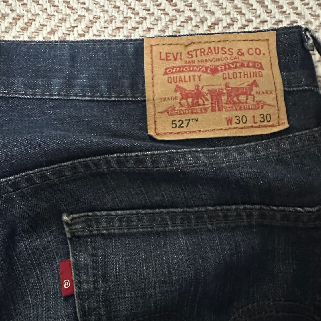 LEVI'S 527 boot cut denim pants 상품이미지3