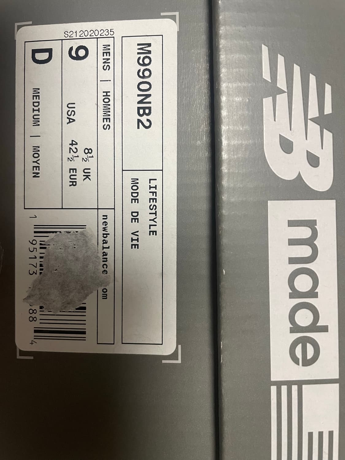 (270) 뉴발란스 990 V2 상품이미지9