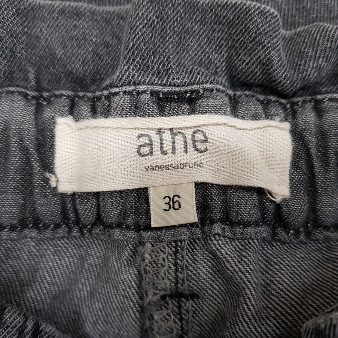 아떼 2022 하이웨스트 배기핏 데님 팬츠 36사이즈 상품이미지5