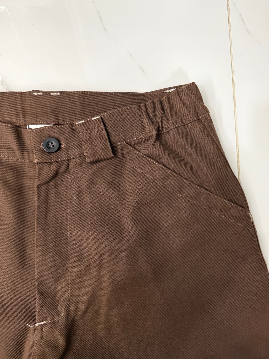 GR10K 클로프만 팬츠 브라운 46사이즈 상품이미지3