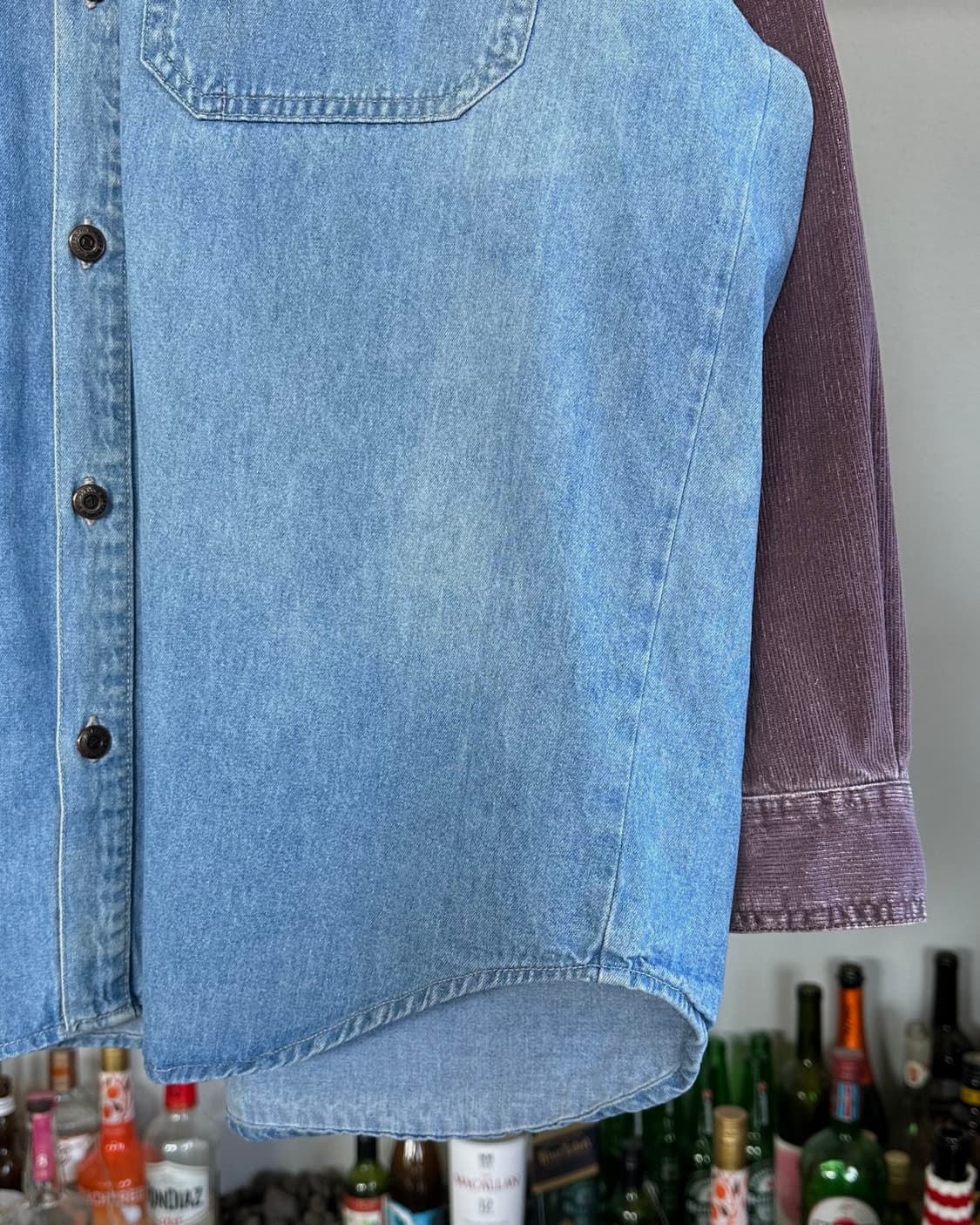 [XL]zeppelin 90s 빈티지 코듀로이 데님 셔츠 상품이미지5