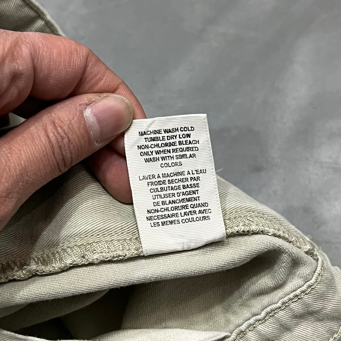  폴로 진스 베이지 투턱 치노팬츠 y15500 상품이미지8