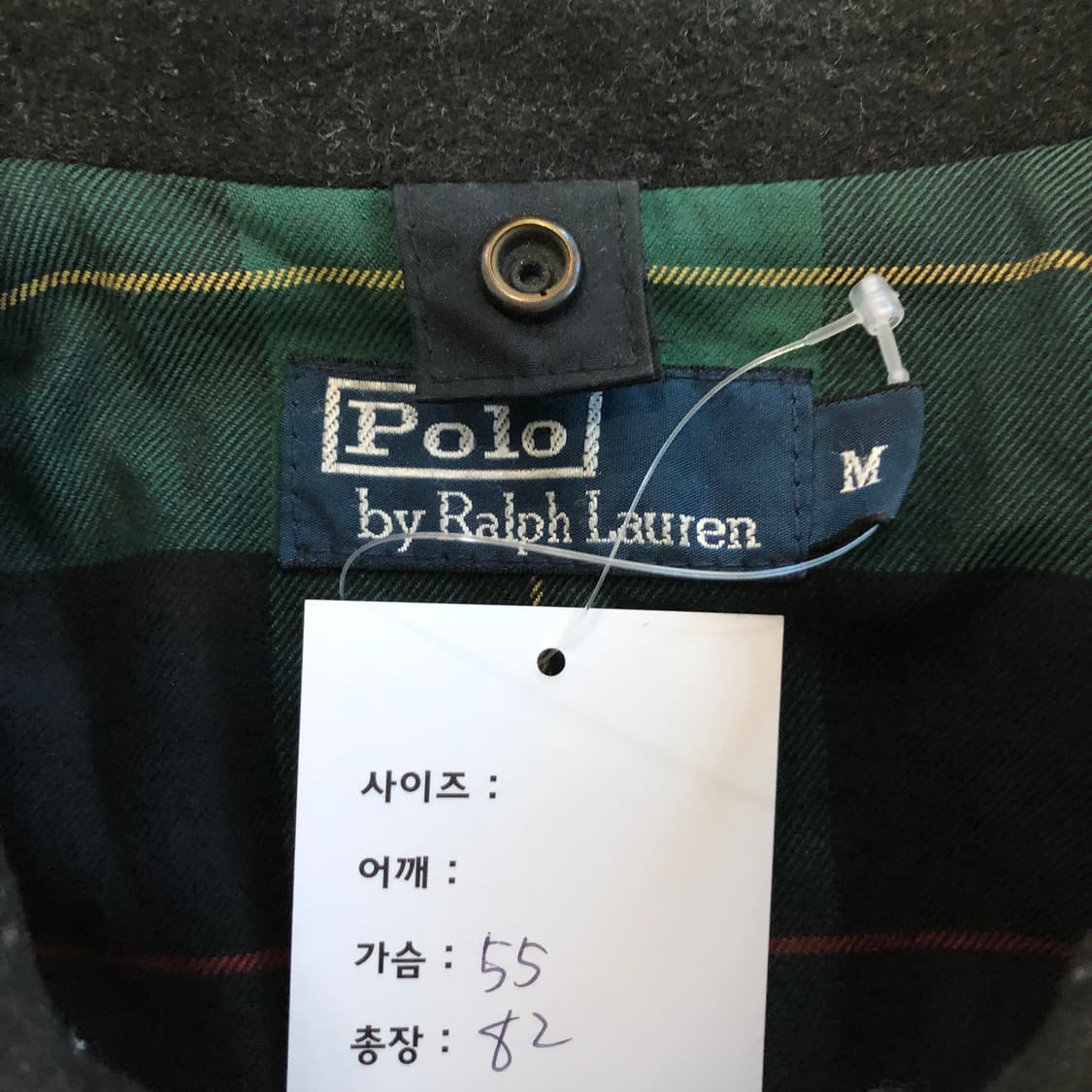 폴로 랄프로렌 울 발마칸 코트  상품이미지6