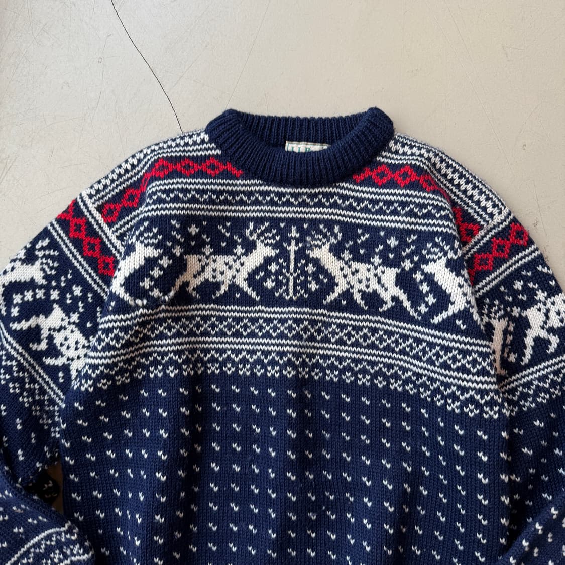 엘엘빈 노르딕 니트 스웨터 상품이미지3