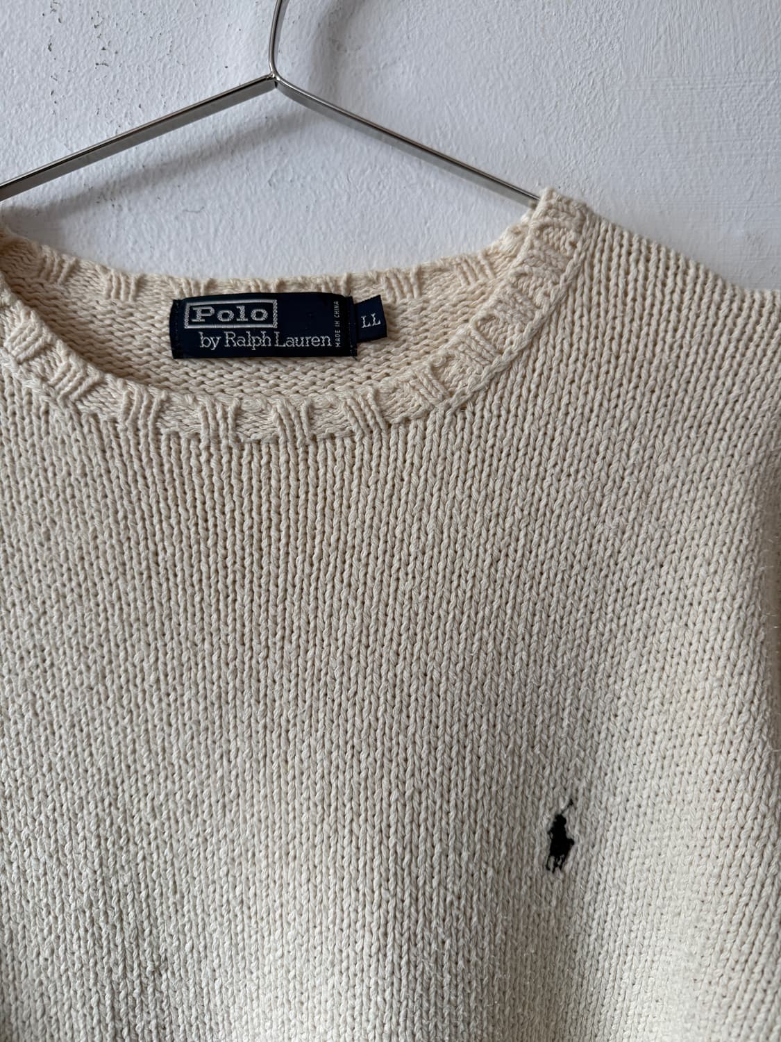 90년대 랄프로렌 실크 100% 니트 LL 상품이미지2
