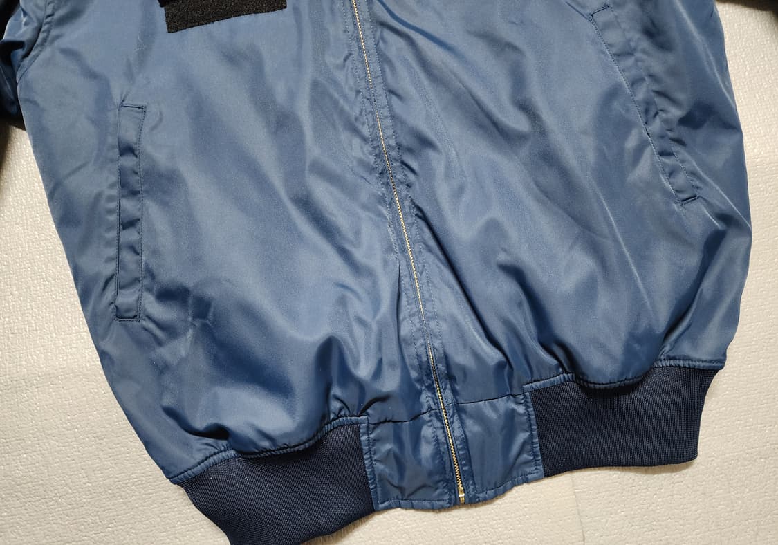 일본 항공ㅈㅏ위대 블루 임펄스 MA-1 플라이트 항공자켓 상품이미지3