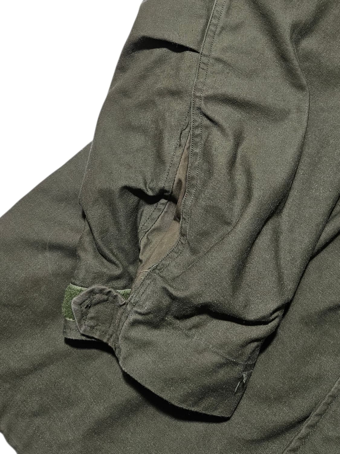 1960's 오리지널 M65 필드자켓 2세대 은지퍼 회색안감 M-L 상품이미지4