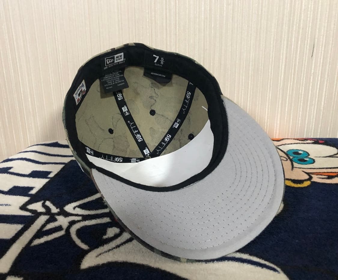 MLB 뉴에라 쿠퍼스타운 보스턴레드삭스 카모모자/캡 7 5/8 상품이미지9