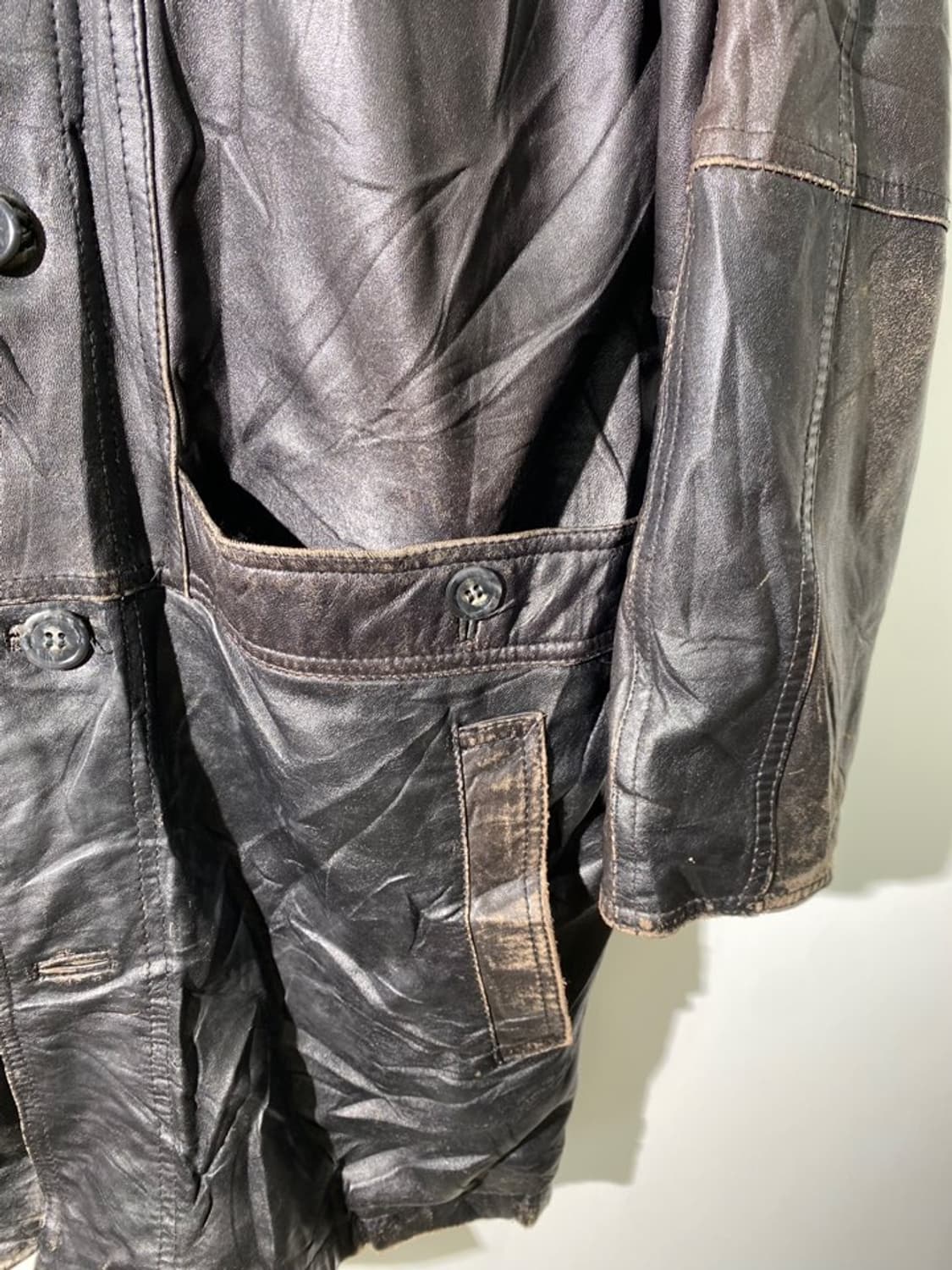 robo 리얼 레더 자켓 상품이미지8