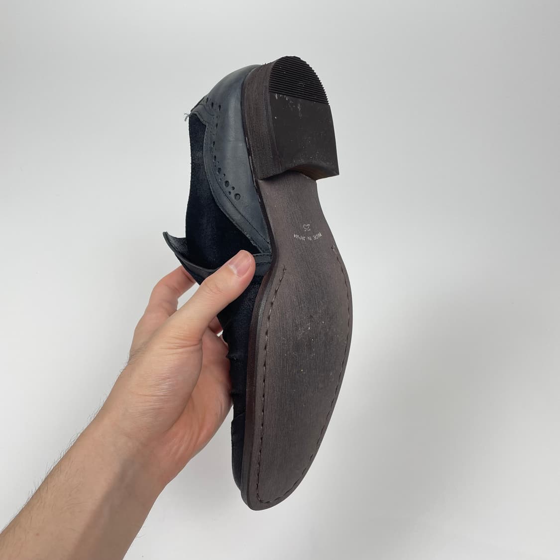 훕데두 더티워싱 주름가공 로퍼  상품이미지7