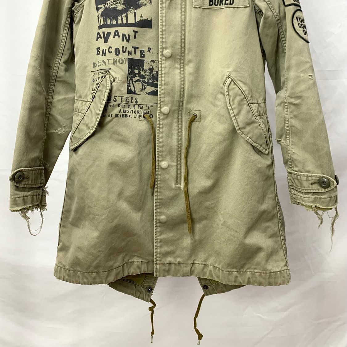 히스테릭 글래머 피쉬테일 파카 상품이미지4