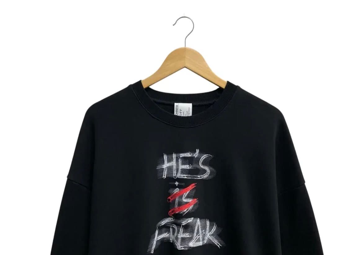 오브이디와이 그래픽 맨투맨 BK L 상품이미지4