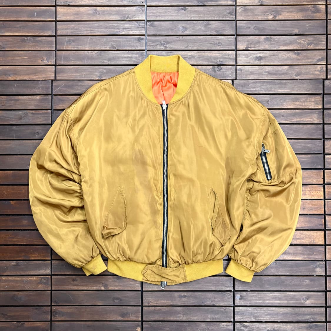 (XL) 빈티지 MA-1 플라이트 항공 점퍼 자켓 상품이미지1