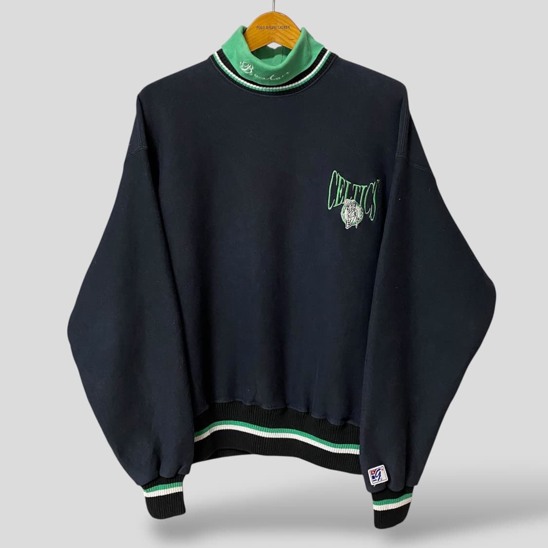 (L)빈티지 The game 보스턴 셀틱스 터틀넥 스웨트셔츠 맨투맨 상품이미지1