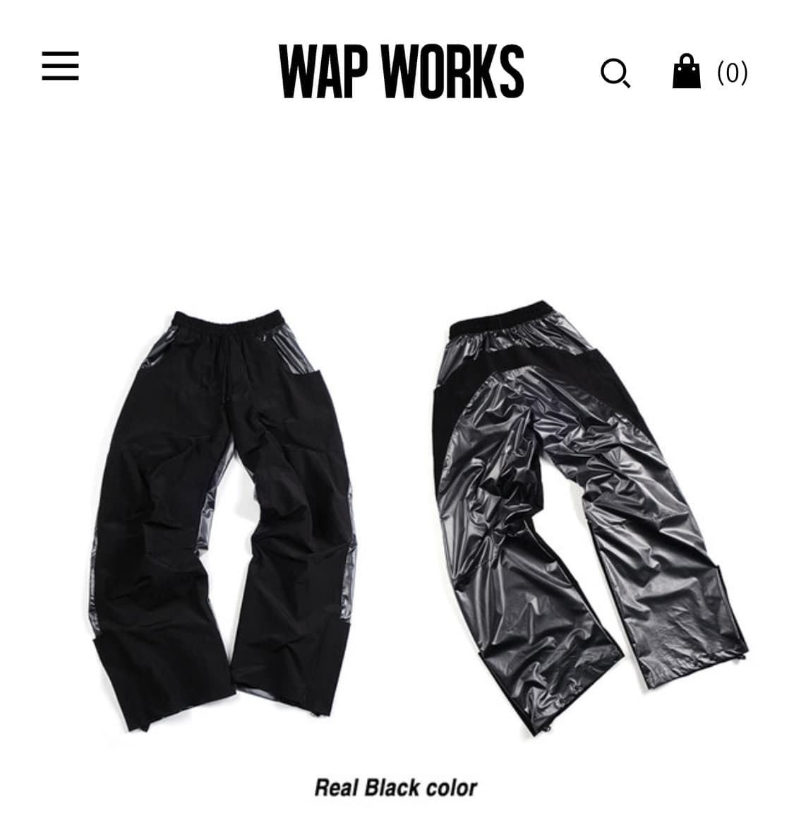 wapworks W078 트랙 팬츠 상품이미지2