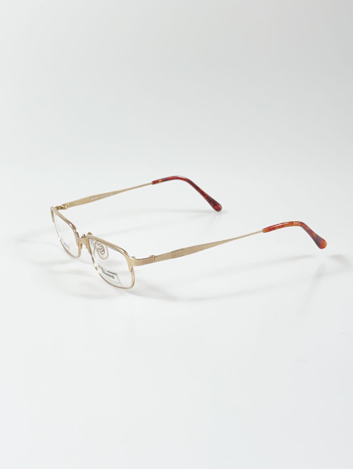 90s MBOZEN 골드 클럽마스터 프레임 빈티지 안경 상품이미지3
