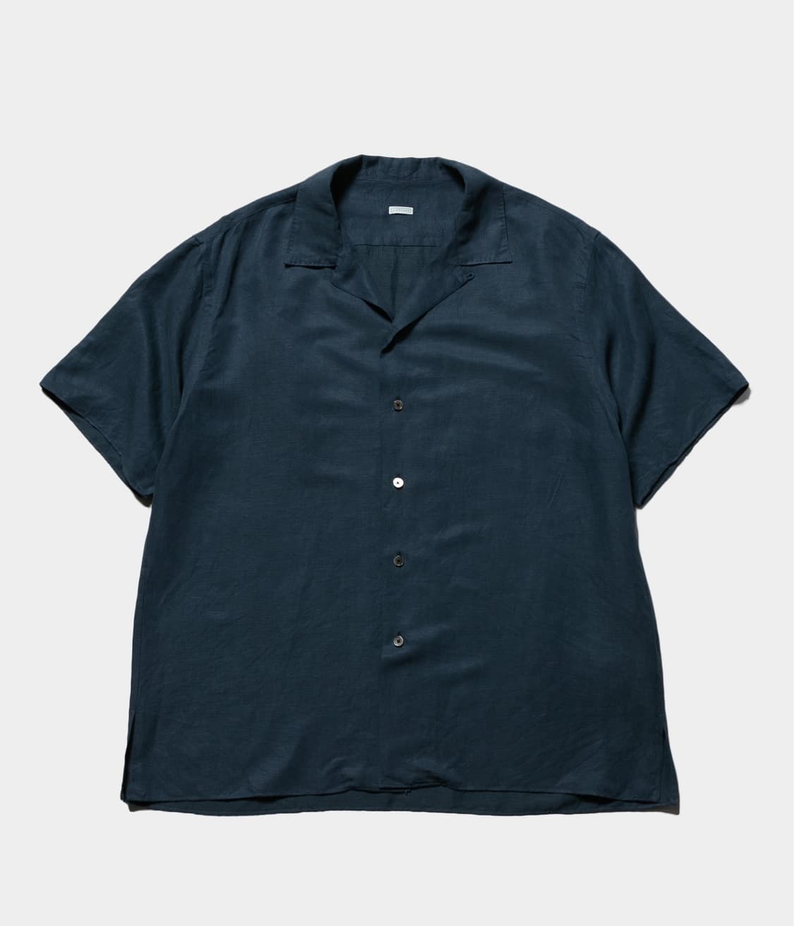 아프레쎄 26ss 빈티지 리넨 실크 오픈 카라 셔츠 새상품 상품이미지2