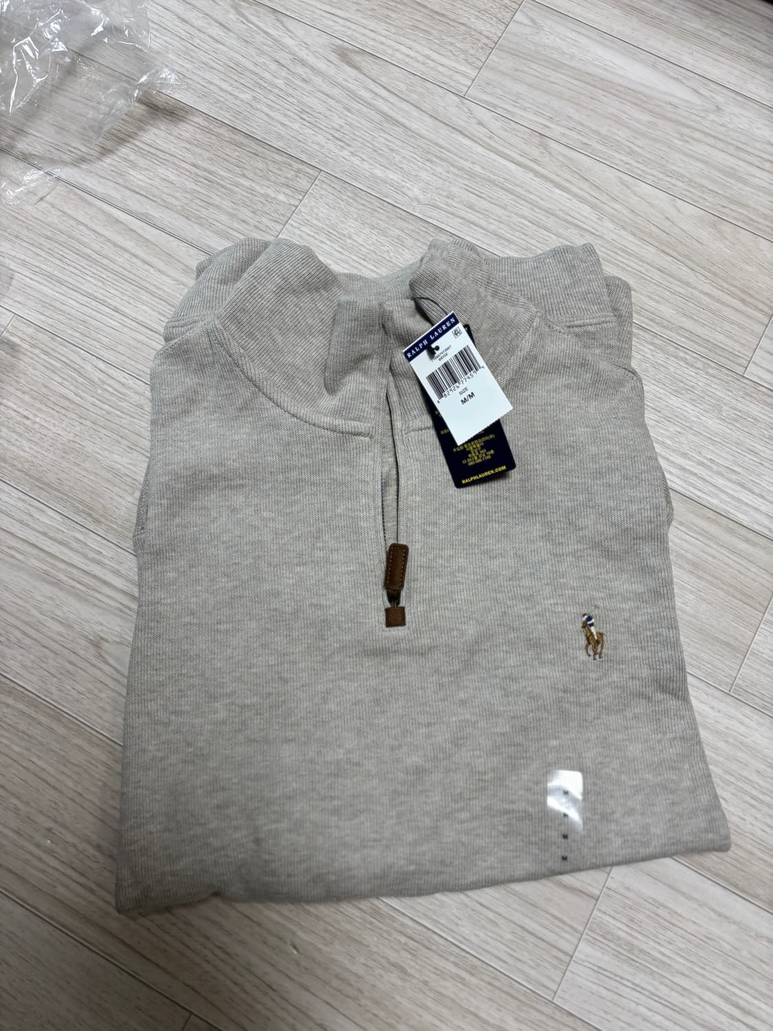[새제품] 폴로 하프집업 스웻셔츠 m 상품이미지1