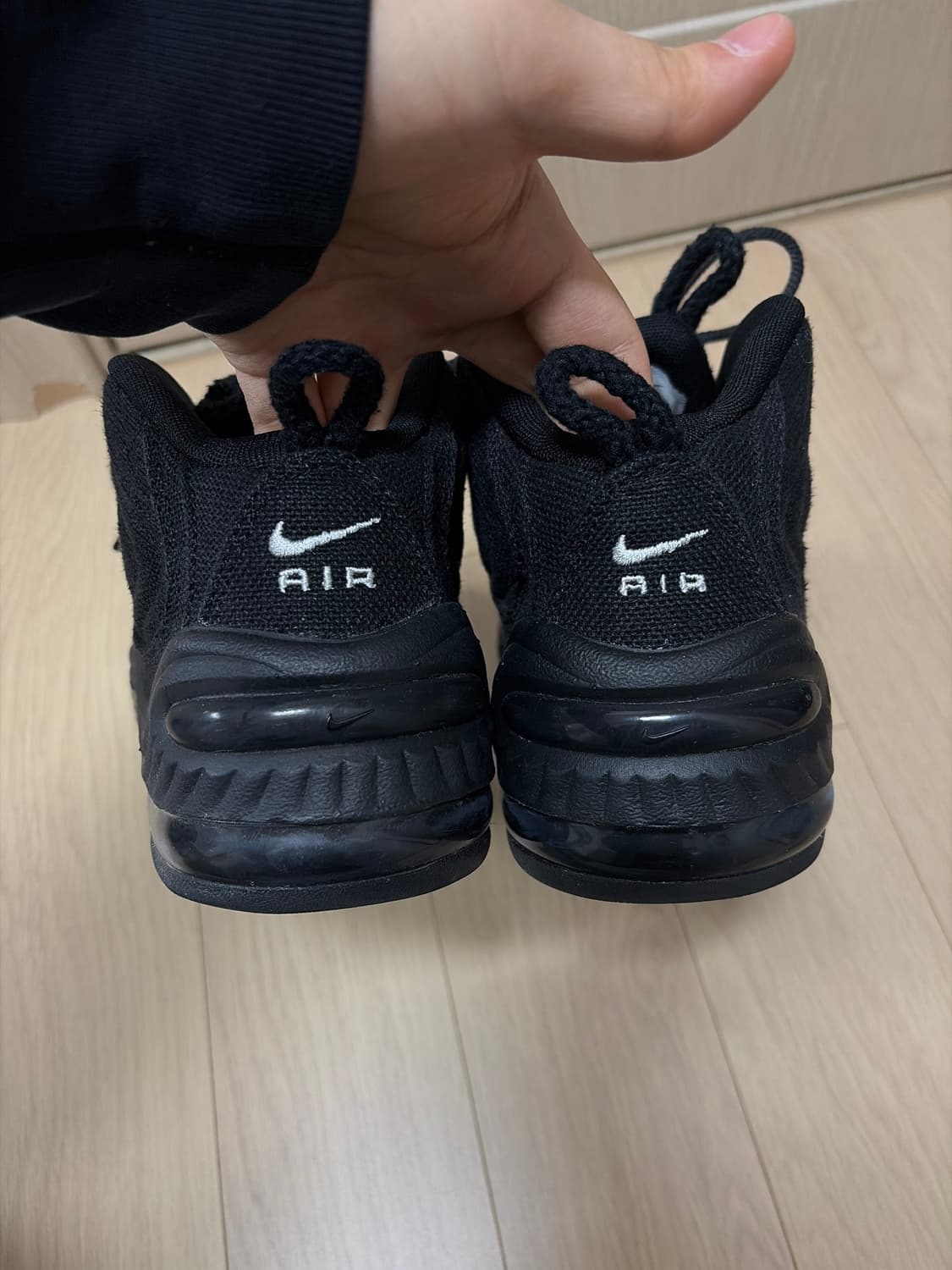 스투시 나이키 에어패니2 블랙 제품 상품이미지3