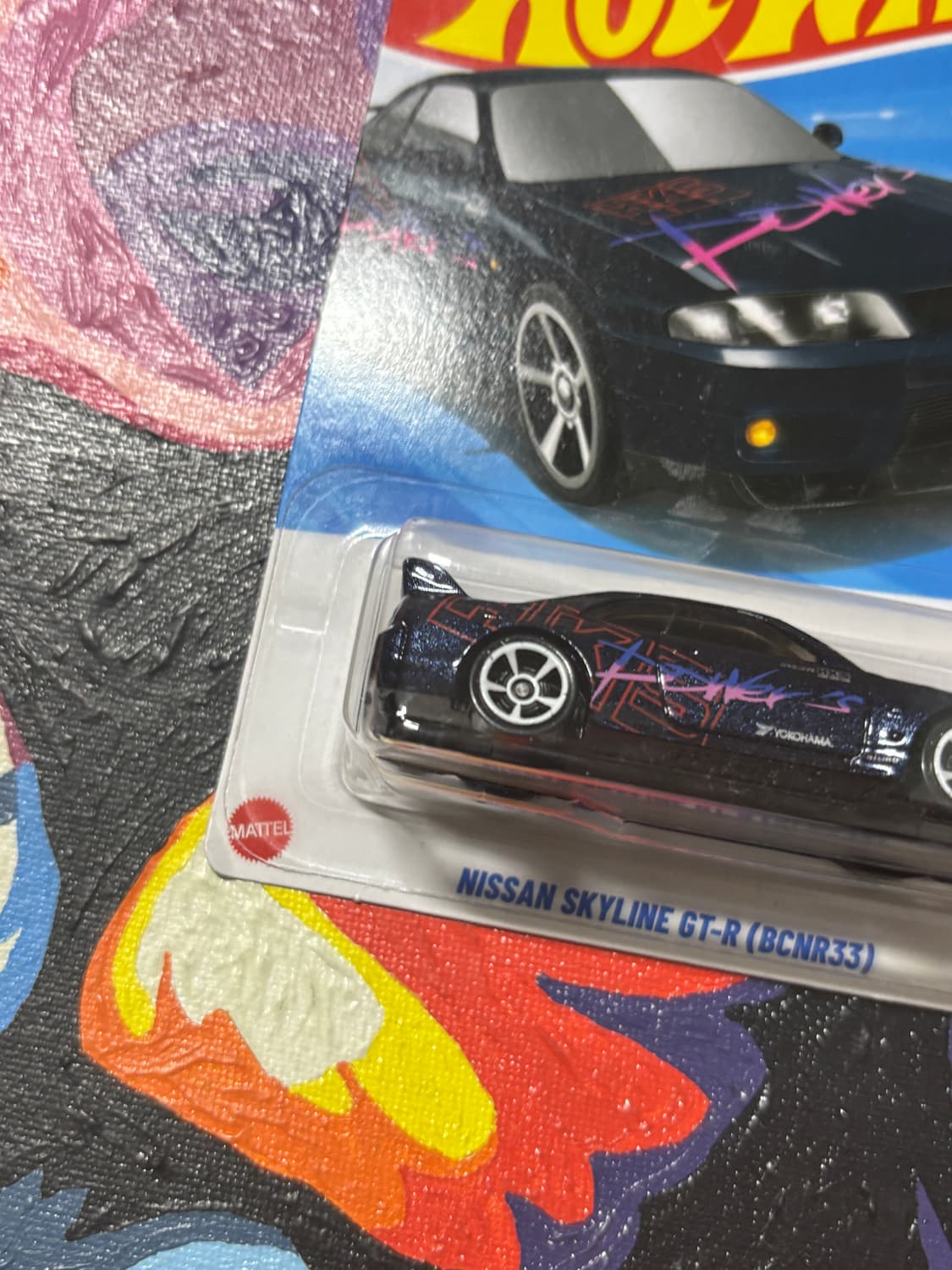 미개봉) 닛산 gtr 다이캐스트 인테리어 소품 핫휠 스트리트 상품이미지4