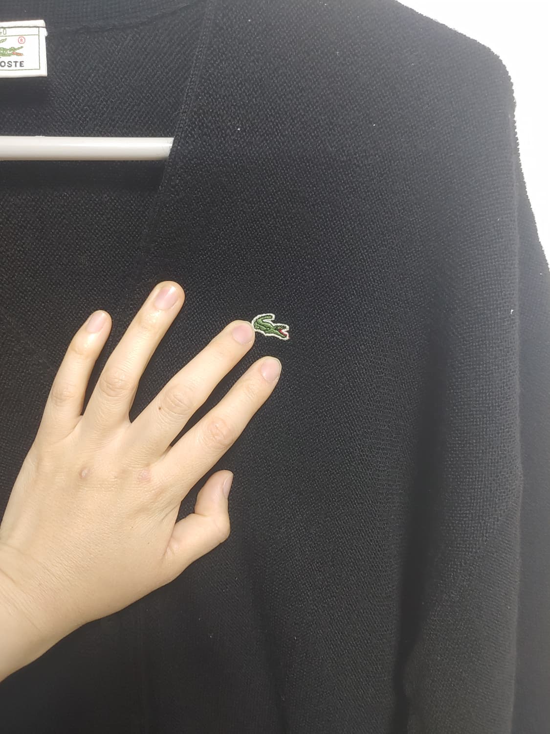 라코스테  울100%마크  브이넥 가디건-100사이즈 상품이미지6