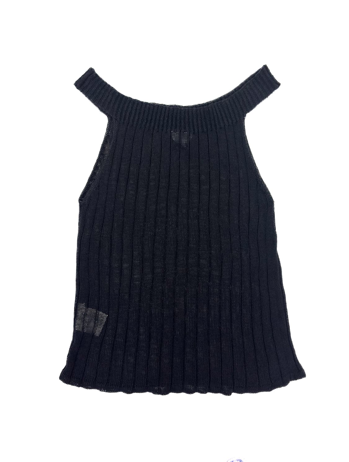 MaxMara Ribbed Knit Sleeveless Top/ M 상품이미지2