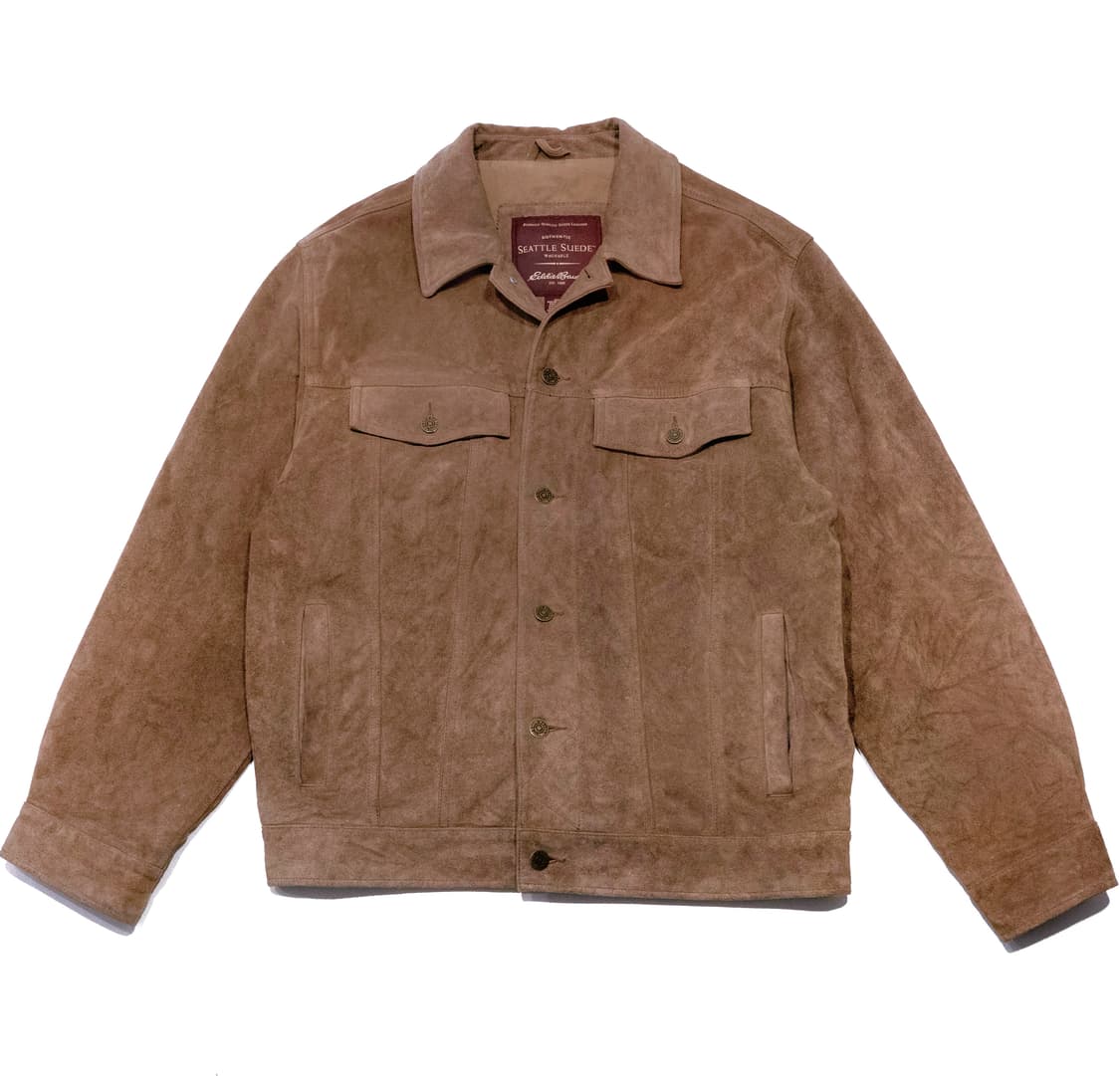 에디바우어 스웨이드 트러커 자켓 m (100~105) 시애틀 스웨이드 상품이미지1