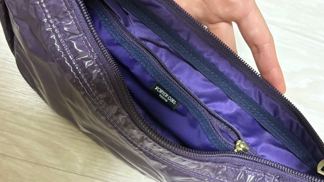 요시다 포터 걸 에나멜 숄더백 상품이미지5