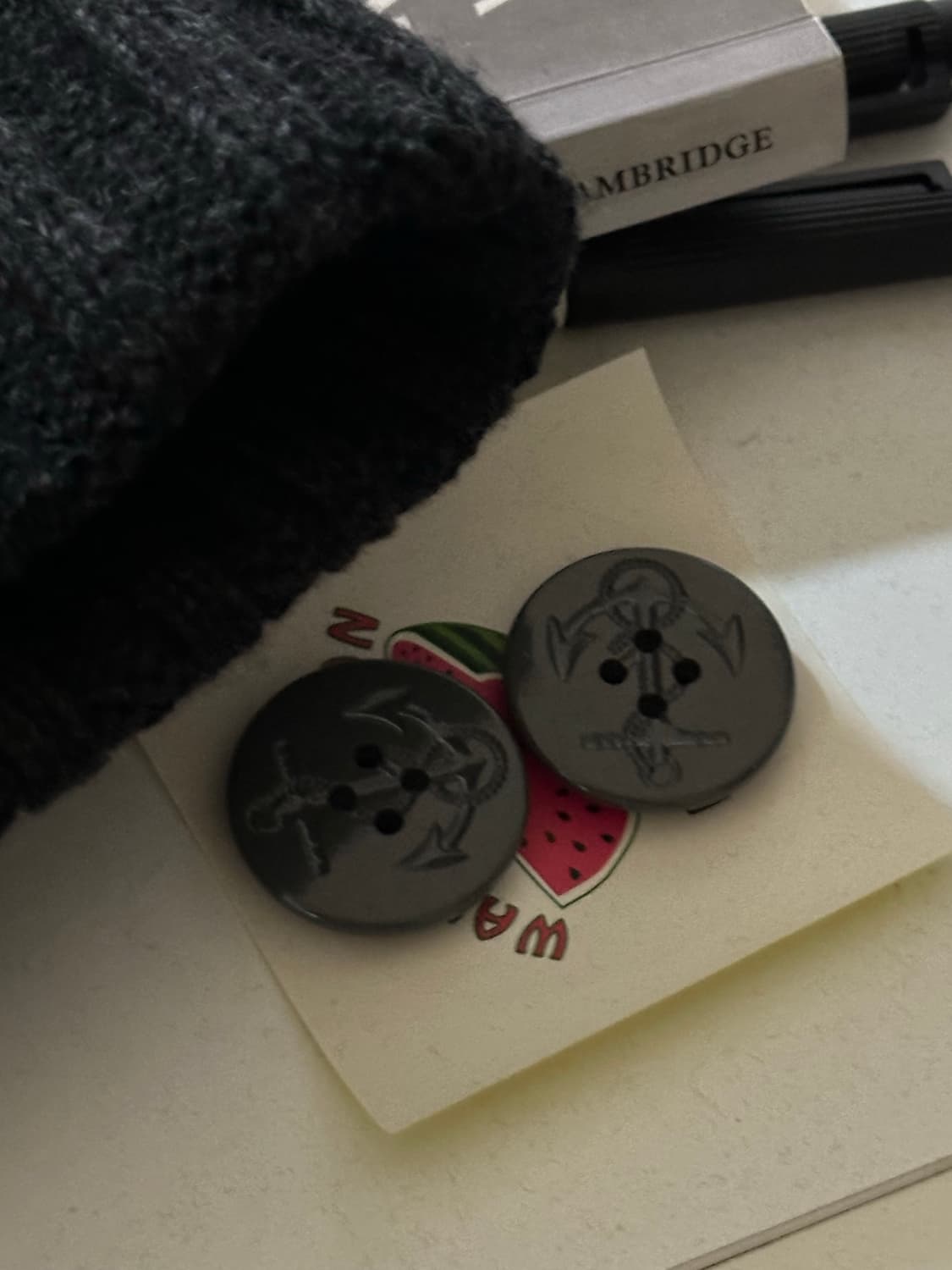 Schott 쇼트 피코트 챠콜 38 상품이미지5