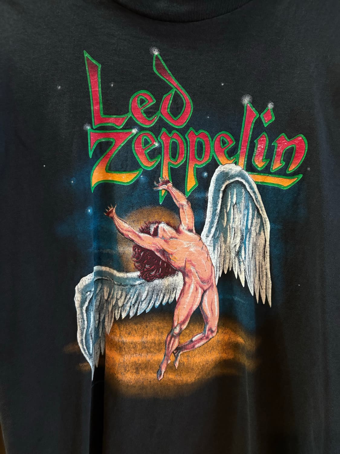 90s Led Zeppelin 이카루스 빈티지 티셔츠 og 상품이미지3