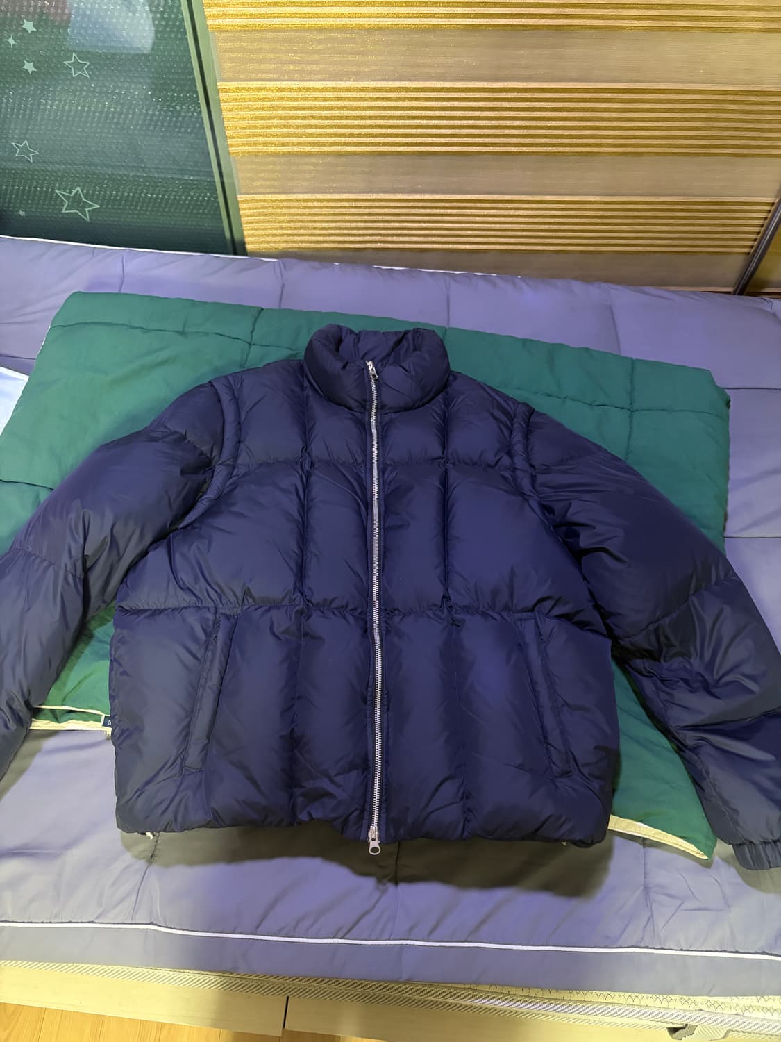 브라운야드 디테처블 파카 5사이즈 네이비 상품이미지2