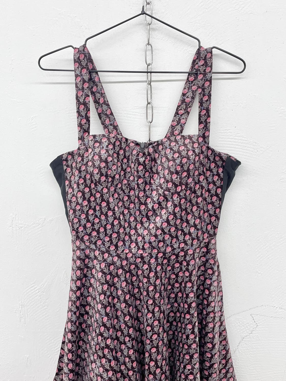 벨벳 플로럴 원피스 상품이미지5