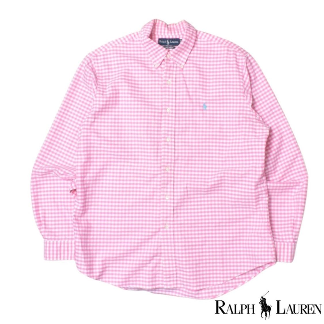 폴로 랄프로렌 옥스포드 체크 셔츠 남방 XL N1251 상품이미지1