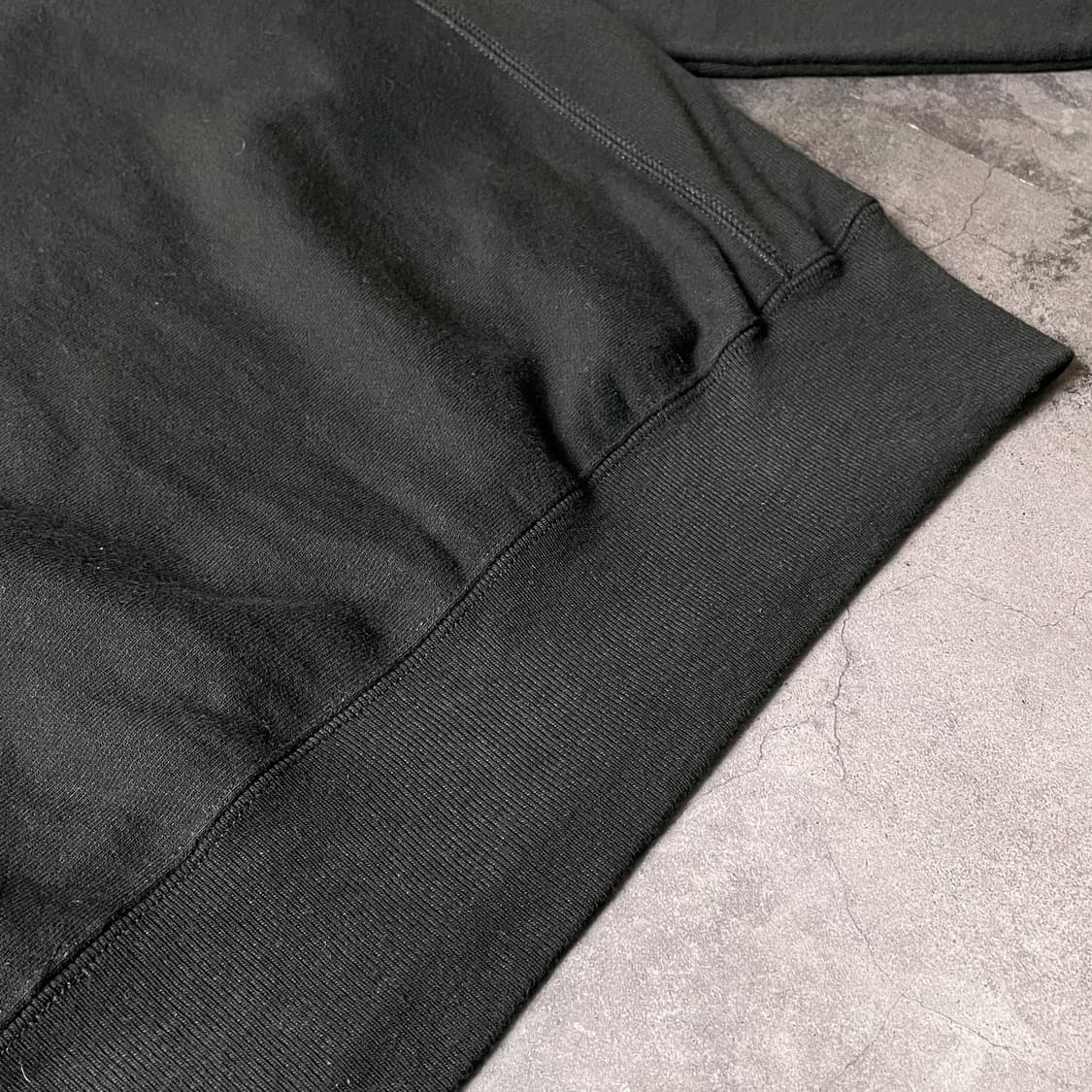 CHAMPION 챔피온 리버스위브 빈티지 블랙 코튼 맨투맨 A00527 상품이미지7