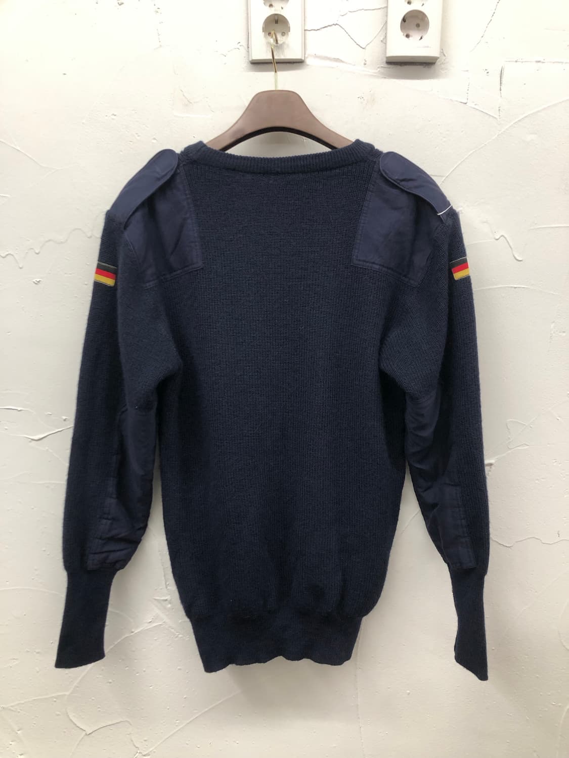 독일군 코만도 니트 다크네이비 상품이미지2