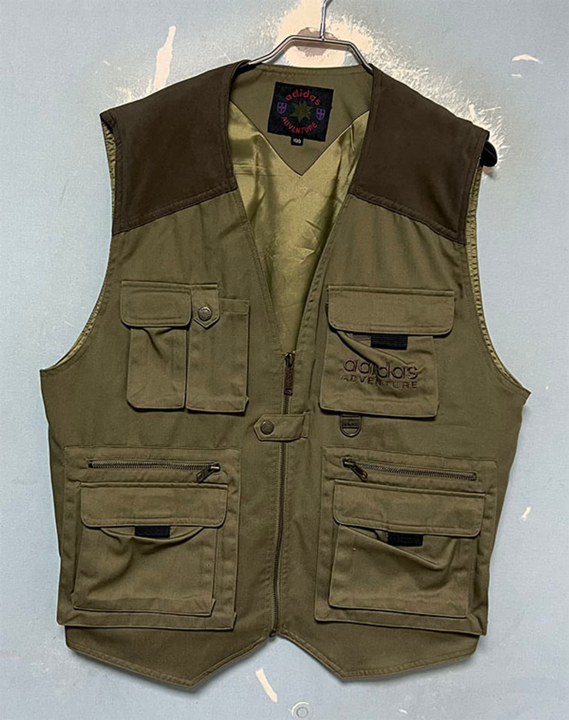 아디다스 어드벤쳐 90s 남자 유틸리티 조끼 춘추 레저룩 L 100 상품이미지1