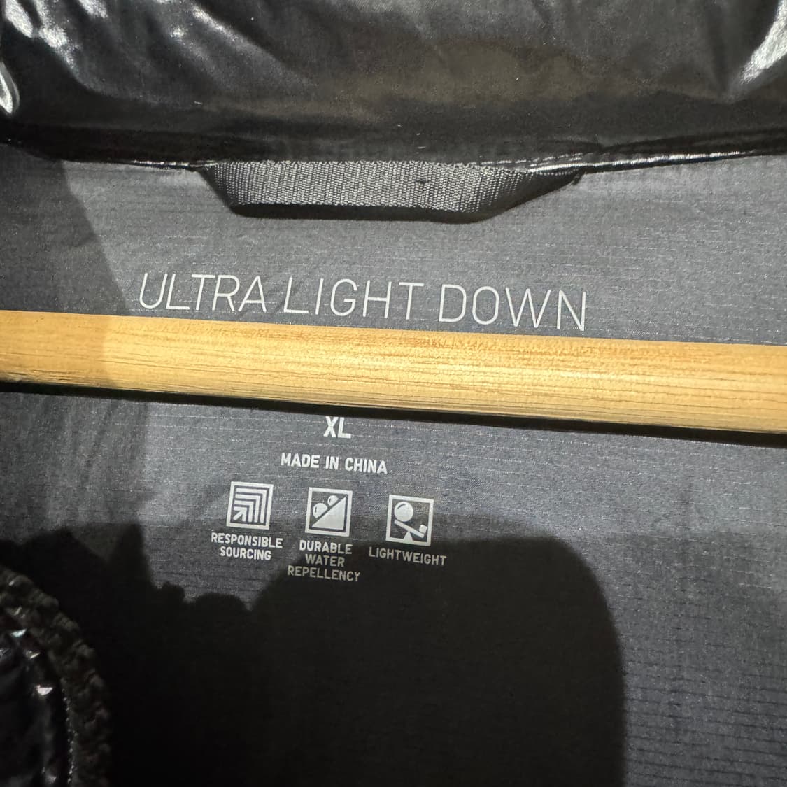 유니클로 울트라 라이트 다운 패딩 우먼즈 XL 블랙 상품이미지6