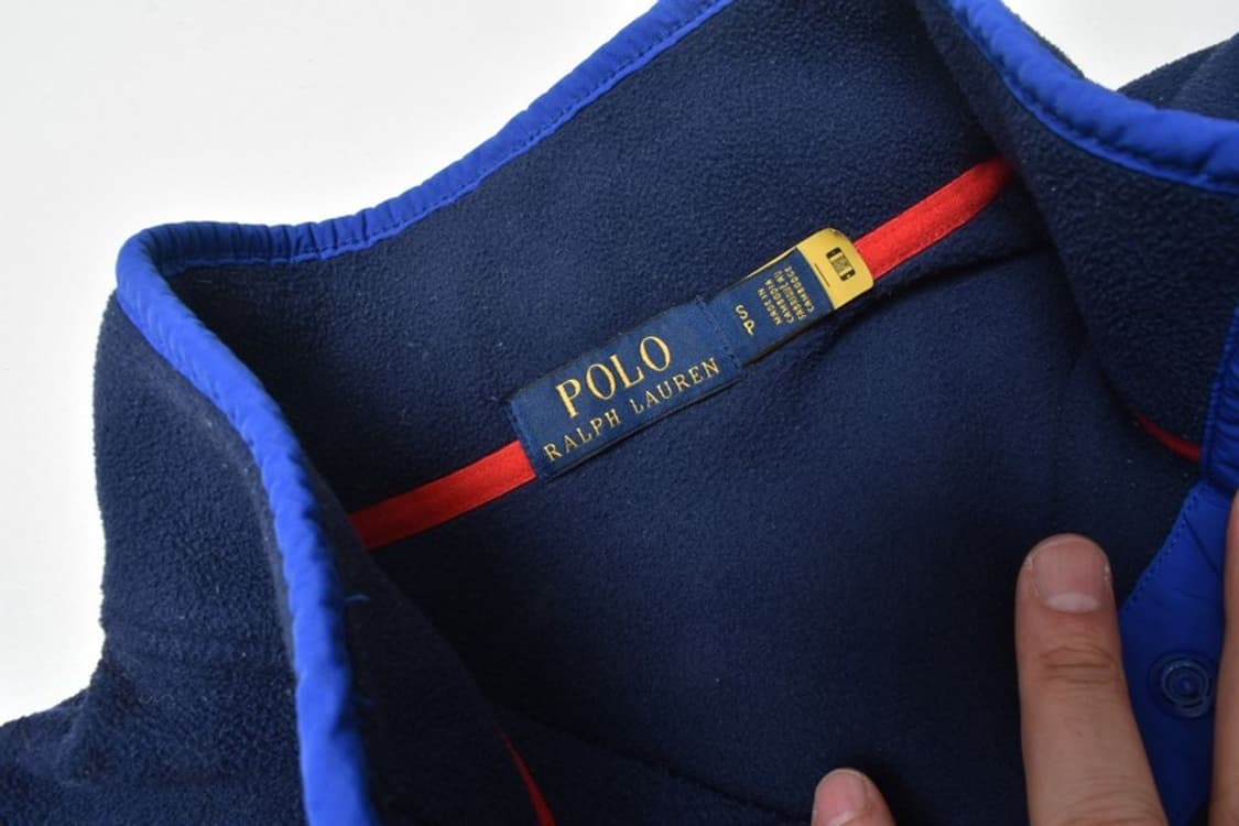 폴로 랄프로렌 큐알라벨 후리스 점퍼 S N1045 상품이미지4