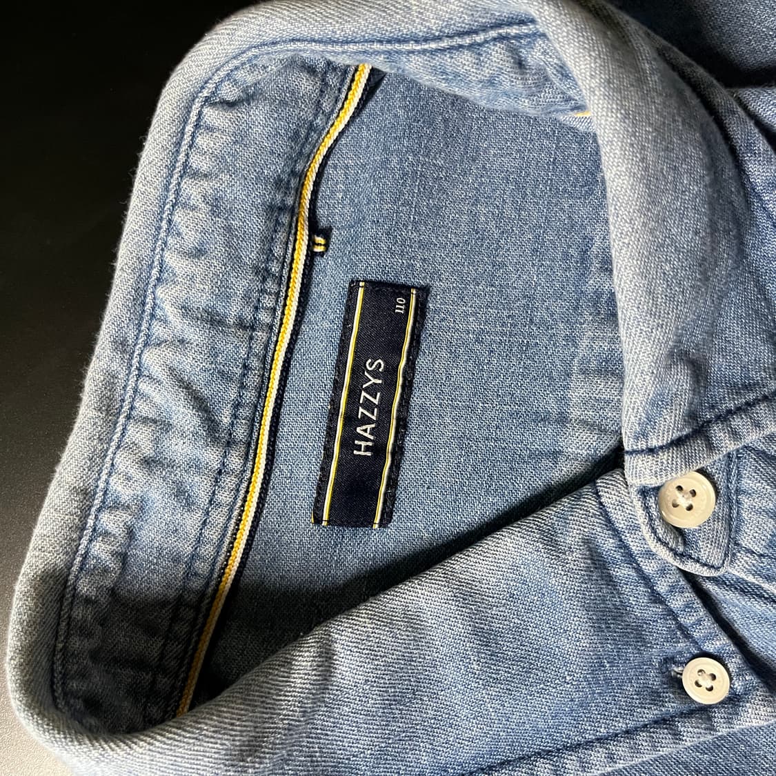 헤지스 데님셔츠 상품이미지5