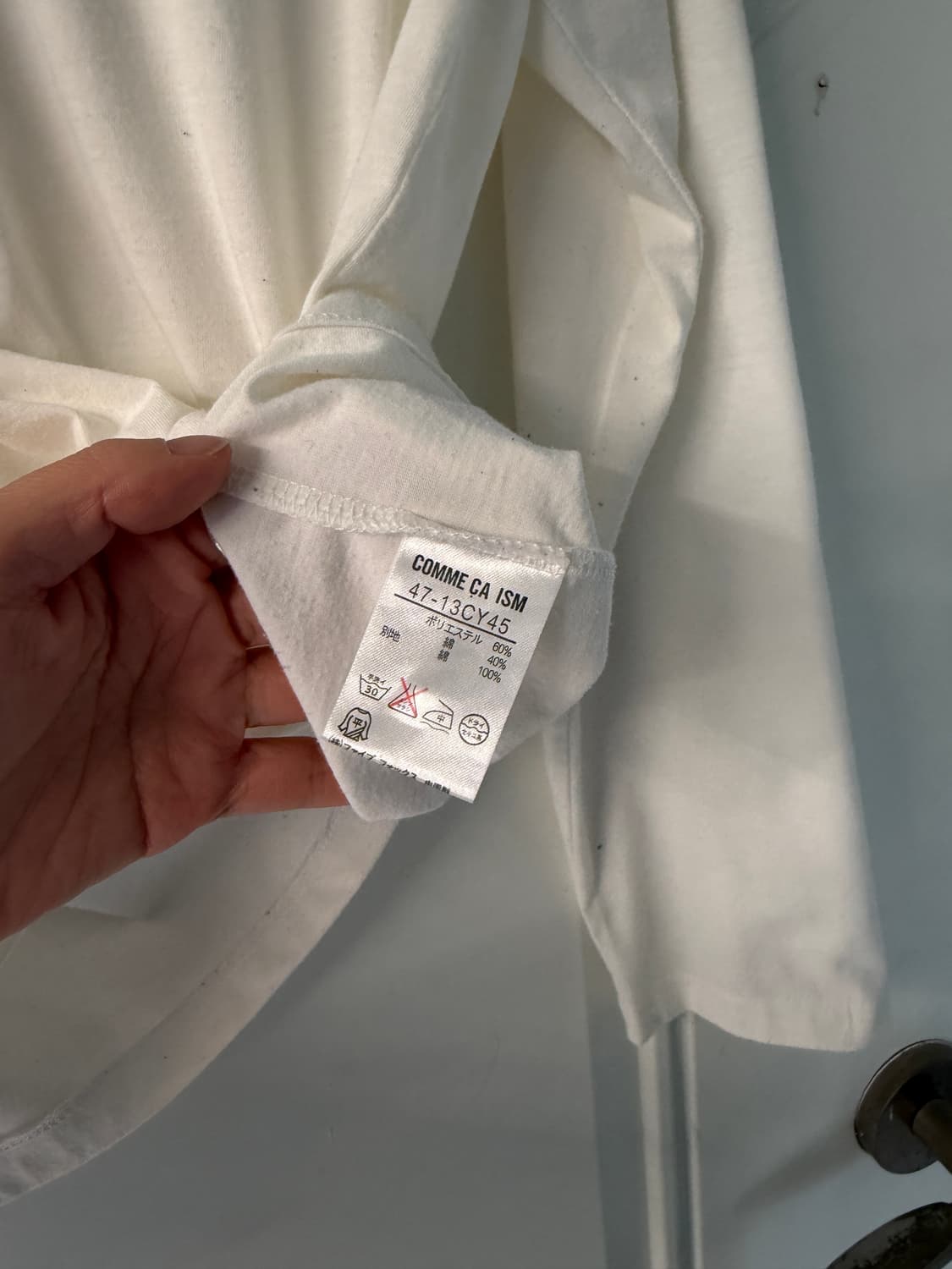 일본빈티지 체크 레이어드 롱슬리브 상품이미지8