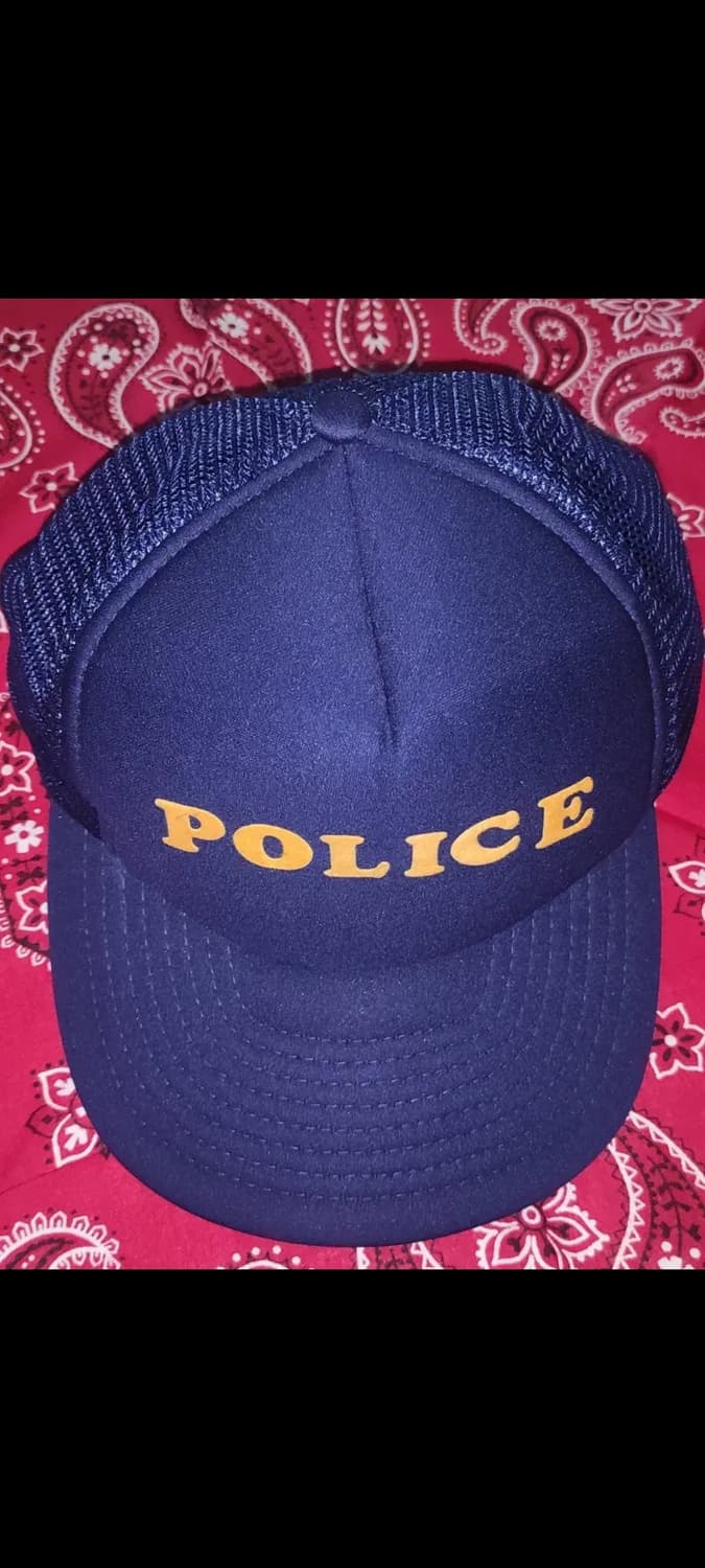 90s 폴리스 매쉬캡 모자 상품이미지2