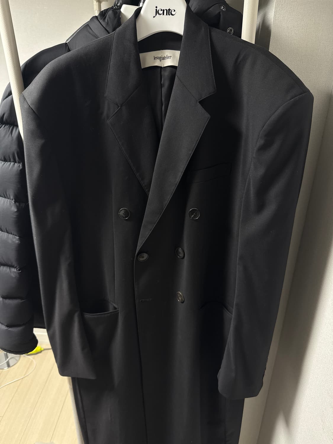 [블랙] 르수기아뜰리에 롱코트 총장 130이상 상품이미지2