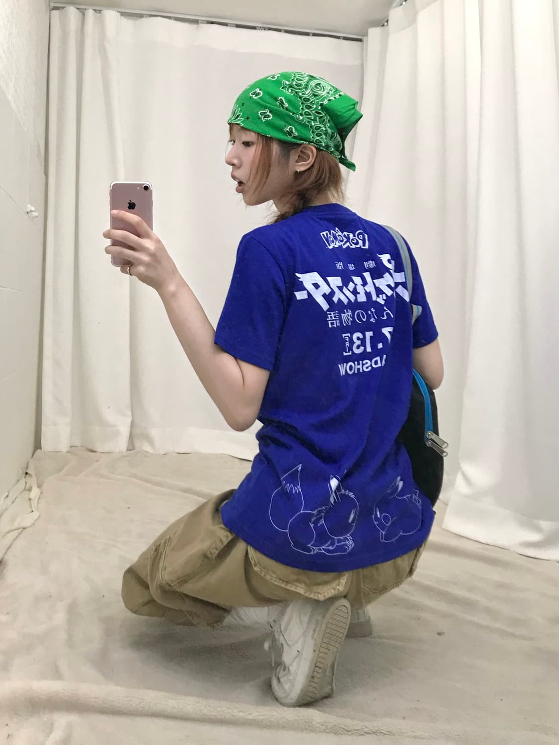 빈티지 포켓몬스터 피카츄 이브이 캐주얼 힙 코디 세트 상품이미지2