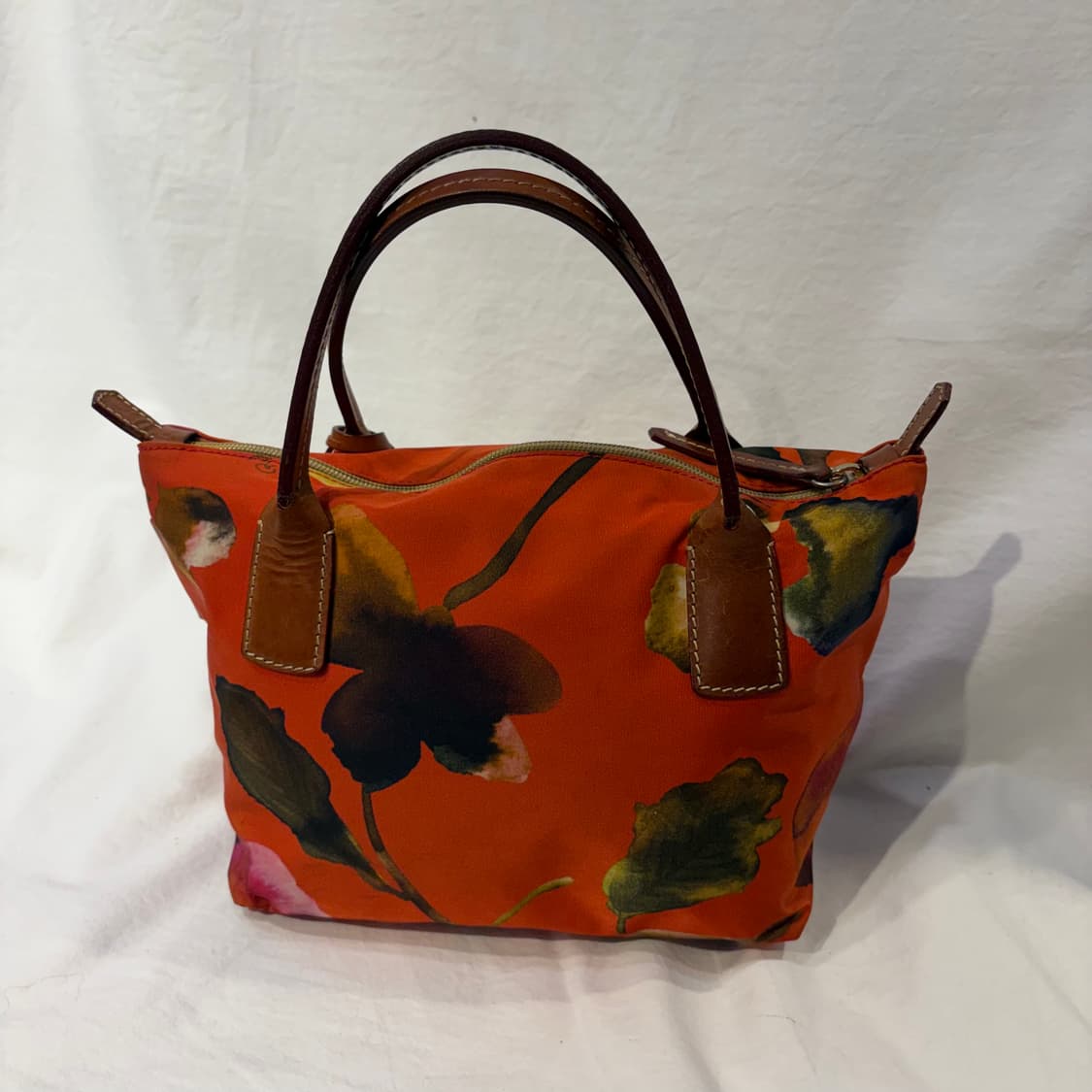 로베르타 피에리 오렌지 플라워 토트백 가방 상품이미지2