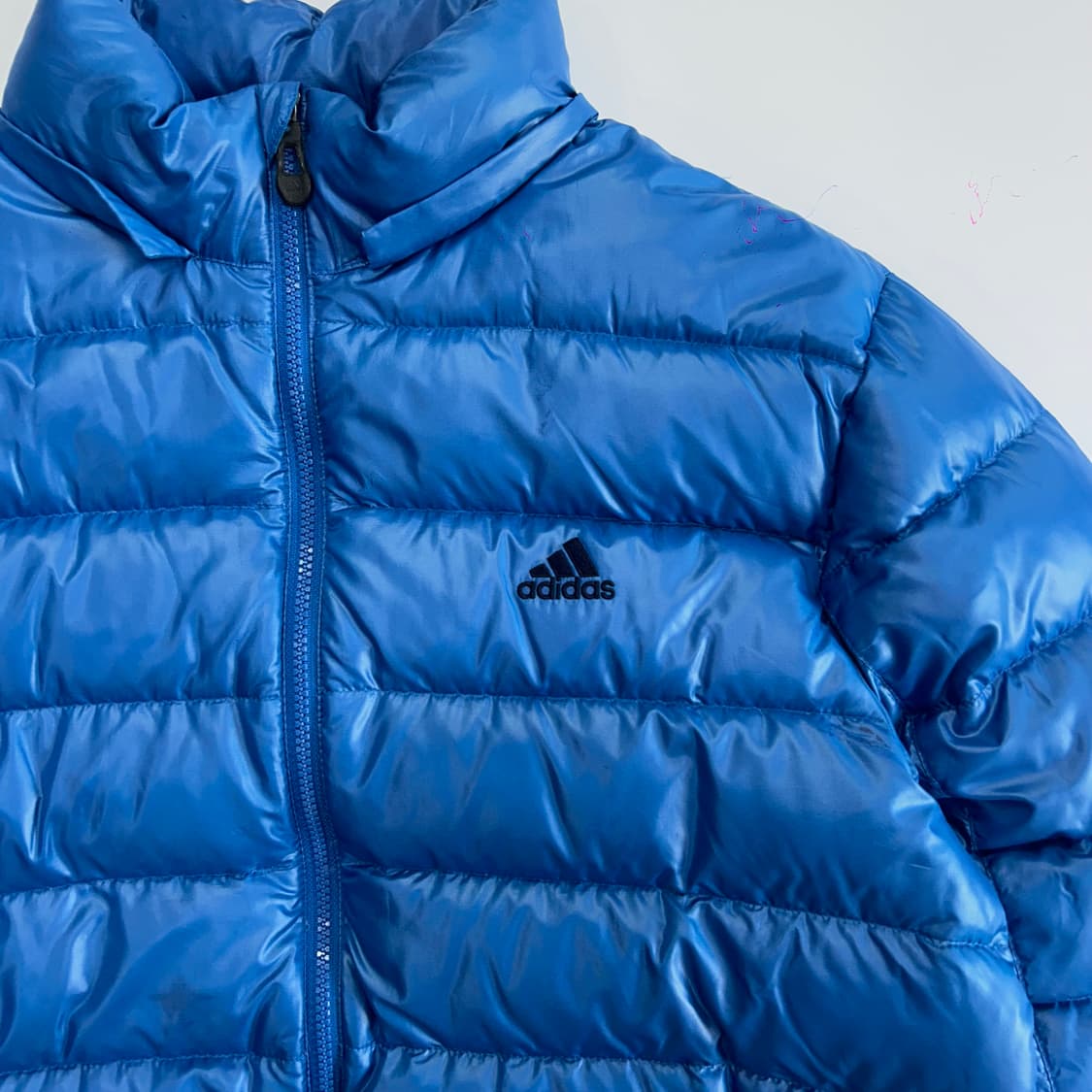 Adidas 아디다스 블루 글로우 구스패딩 자켓 상품이미지4