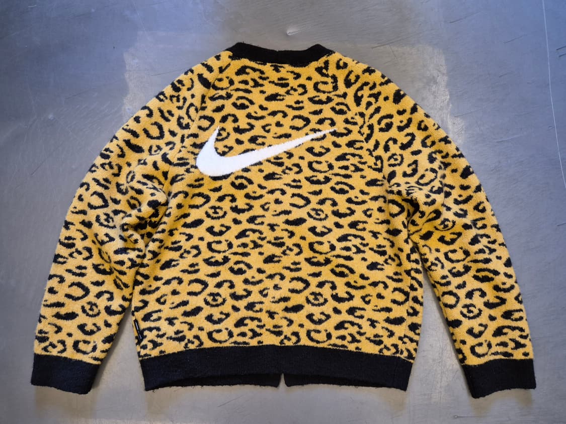나이키NSW 레오파드 가디건 상품이미지1