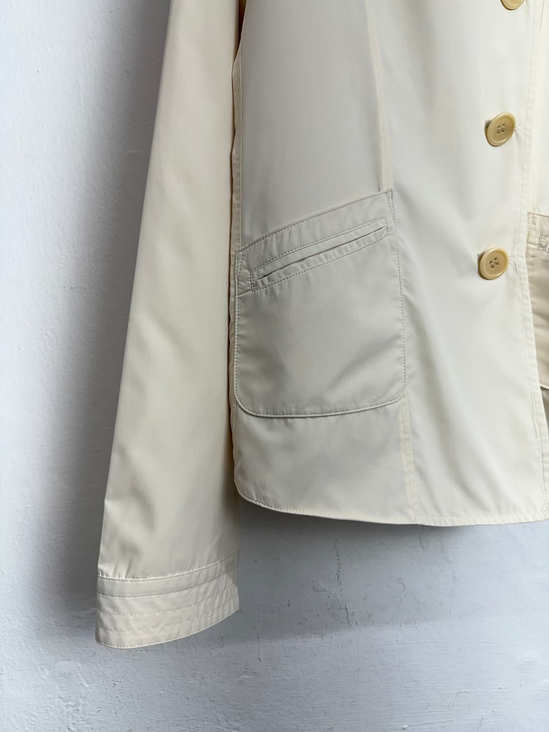Armani Collezioni Cream Asymmetric High- 상품이미지4