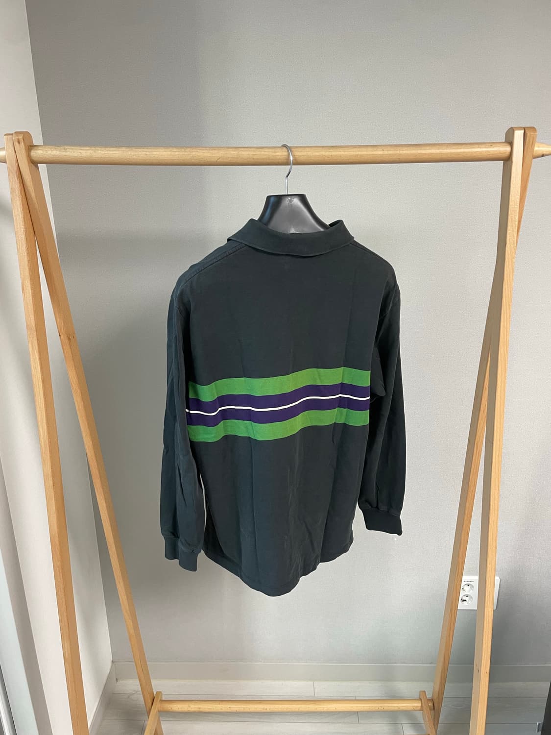 폴로 랄프로렌 스트라이프 긴팔 폴로 셔츠 상품이미지3